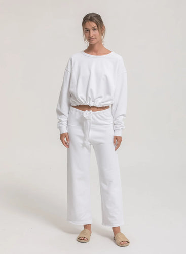 Cali Dreaming Palmer Pant in Pure White