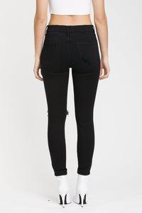 Pistola Aline High Rise Skinny in Black Magic - FINAL SALE