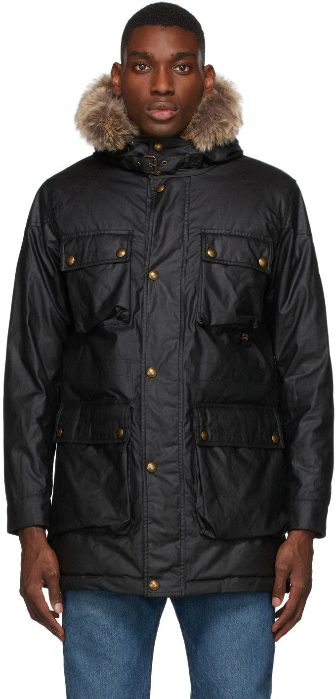 Belstaff Pathmaster Parka in Black - FINAL SALE – Serge+ Jane