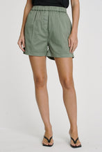 Load image into Gallery viewer, Pistola Beverly Drop Crotch Pull On Short in Colonel - FINAL SALE