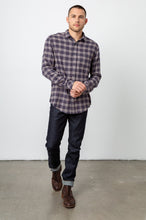 Load image into Gallery viewer, Rails Lennox in Heather Grey/Navy/Crimson - FINAL SALE