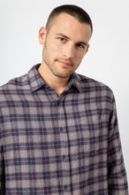 Load image into Gallery viewer, Rails Lennox in Heather Grey/Navy/Crimson - FINAL SALE