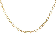 Load image into Gallery viewer, Kris Nations Thick Drawn Cable Chain Choker in Gold