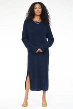 Load image into Gallery viewer, Pistola Darya Crew Neck Midi Dress in Navy - FINAL SALE