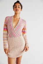 Load image into Gallery viewer, Free People Forever Fair Isle Sweater in Strawberry Combo - FINAL SALE