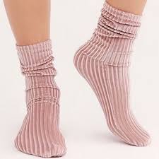 Free People Trixie Velvet Socks