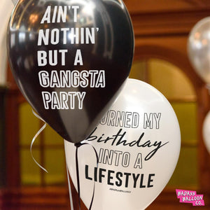 Badass Balloons Hip Hop Collection Variety Pack