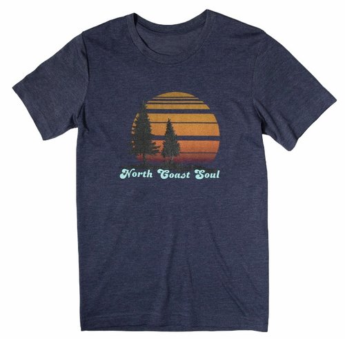North Coast Soul NCS Women's T-shirt in Navy