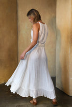 Load image into Gallery viewer, Jen&#39;s Pirate Booty Clubhouse Maxi Dress In White Gauze - FINAL SALE