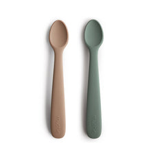 Load image into Gallery viewer, Mushie Silicone Feeding Spoons