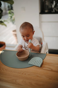 Mushie Silicone Suction Bowl