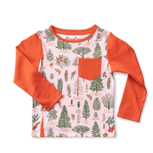 Load image into Gallery viewer, Piccolina Botany Themed Printed Long Sleeve Tee - FINAL SALE
