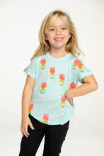 Load image into Gallery viewer, Chaser Kids Popsicle Crew Neck Tee in Splash - FINAL SALE