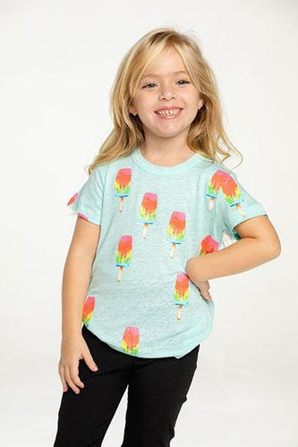 Chaser Kids Popsicle Crew Neck Tee in Splash - FINAL SALE