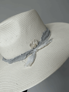 Label Jae "Highly Favored" Straw Hat
