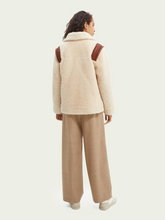 Load image into Gallery viewer, Scotch &amp; Soda Single-Breasted Shearling Jacket - FINAL SALE