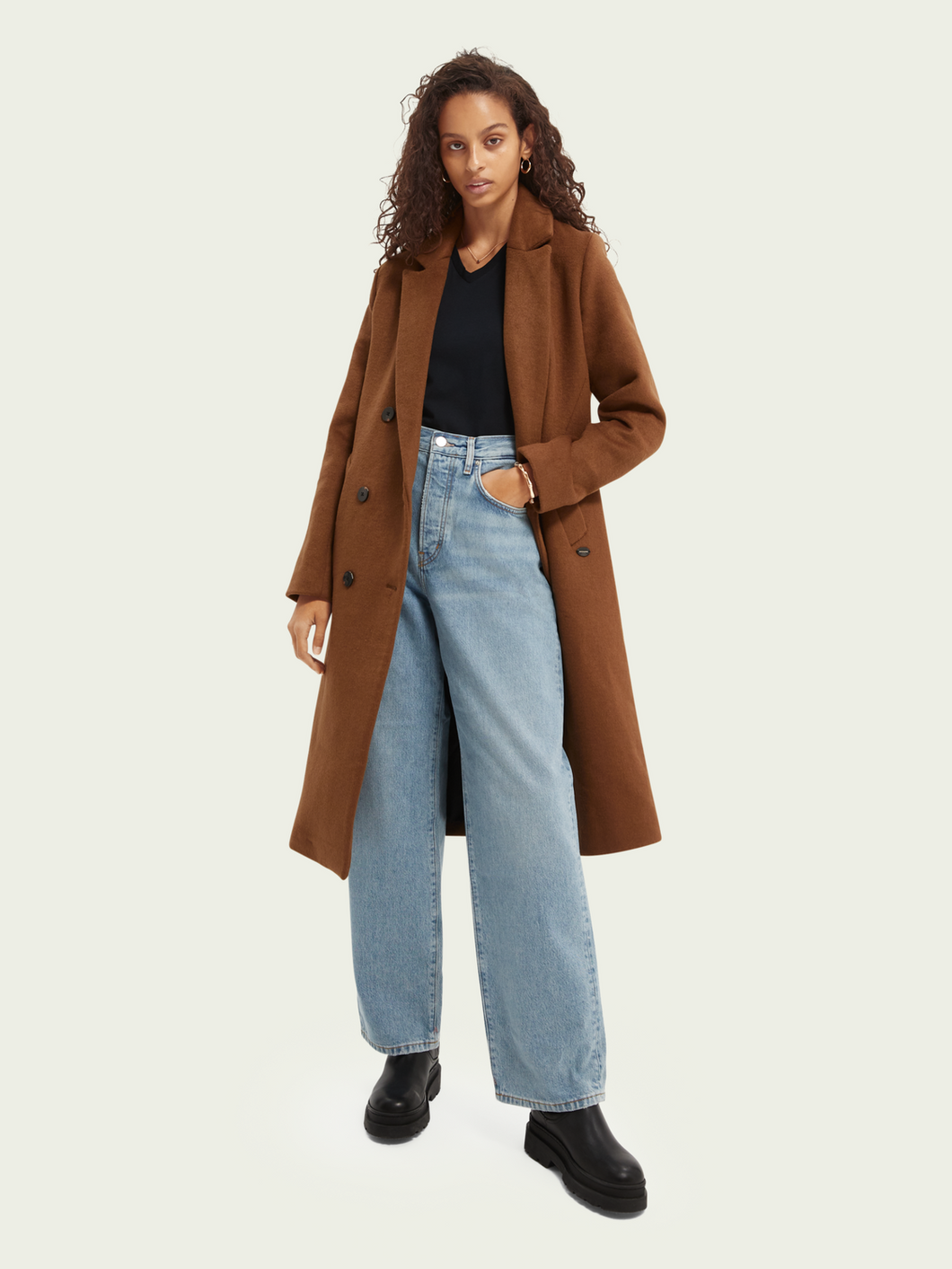 Scotch & Soda Super Loose Denim in Imagine Blue - FINAL SALE