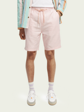 Load image into Gallery viewer, Scotch &amp; Soda Mens Fave Linen-Blend Beach Short in Candy Melange - FINAL SALE