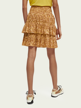 Load image into Gallery viewer, Scotch &amp; Soda Smocked High-Rise Mini Skirt - FINAL SALE