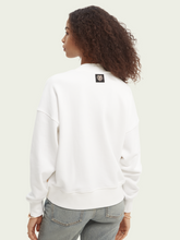 Load image into Gallery viewer, Scotch &amp; Soda Elvis Graphic Sweatshirt in White - FINAL SALE