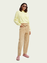 Load image into Gallery viewer, Scotch &amp; Soda High-Rise Garment-dyed Balloon Denim in Desert - FINAL SALE