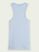 Load image into Gallery viewer, Scotch &amp; Soda Racer Tank in Light Blue - FINAL SALE