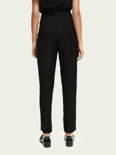 Load image into Gallery viewer, Scotch &amp; Soda Joshy High Rise Tapered Cargo in Black Floral - FINAL SALE