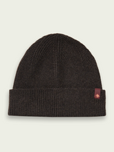 Load image into Gallery viewer, Scotch and Soda Wool Blend Rib Knit Beanie