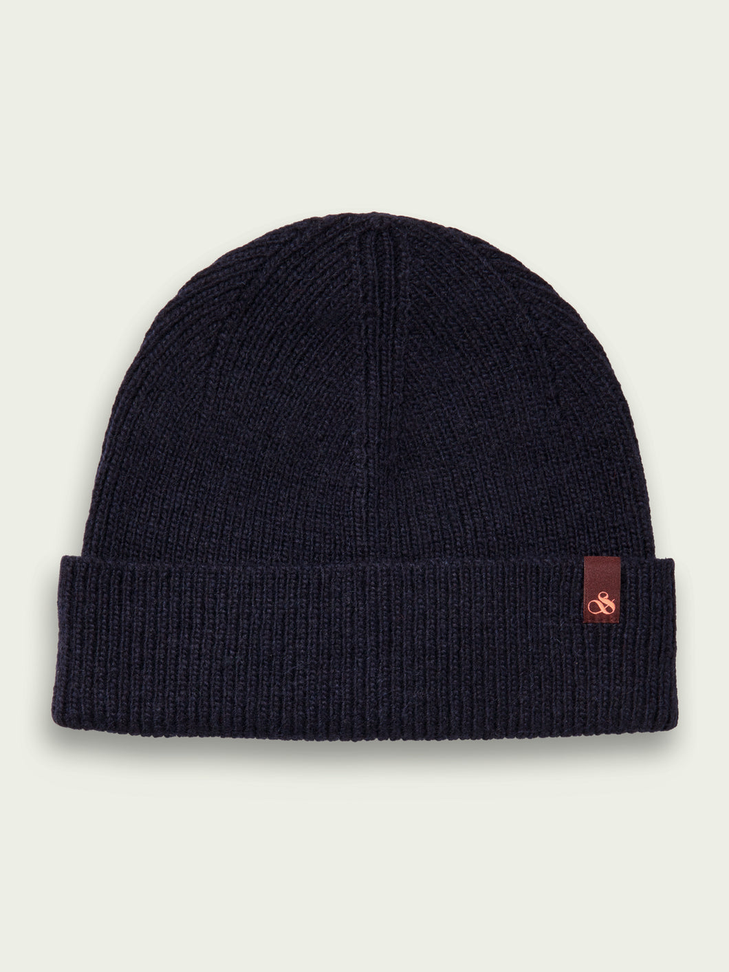 Scotch and Soda Rib Knit Beanie in Night