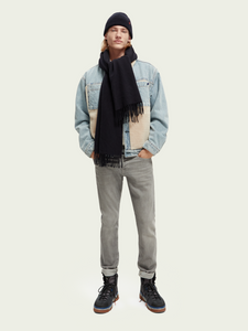 Scotch and Soda Rib Knit Beanie in Night