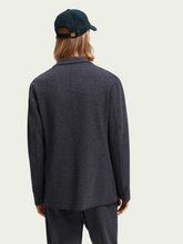 Load image into Gallery viewer, Scotch &amp; Soda Mens Single Breasted Jersey Blazer in Charcoal - FINAL SALE