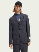 Load image into Gallery viewer, Scotch &amp; Soda Mens Single Breasted Jersey Blazer in Charcoal - FINAL SALE