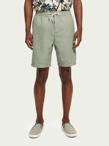 Scotch & Soda Mens Fave Bermuda Shorts in Army