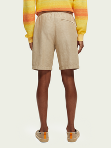 Scotch and Soda Mens Fave Bermuda Shorts in Sand -  FINAL SALE