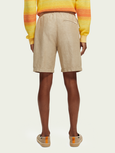 Scotch & Soda Mens Fave Bermuda Shorts in Sand