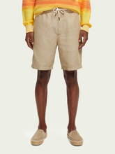 Load image into Gallery viewer, Scotch and Soda Mens Fave Bermuda Shorts in Sand -  FINAL SALE