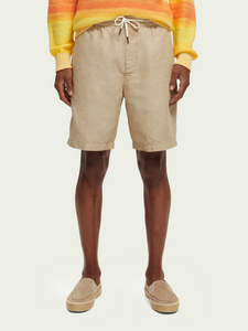 Scotch & Soda Mens Fave Bermuda Shorts in Sand