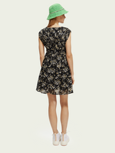 Load image into Gallery viewer, Scotch &amp; Soda V-neck Sleeveless Mini Dress in Dandelion - FINAL SALE