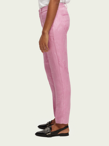 Scotch & Soda Lowry Mid-rise Slim Fit Trouser in Orchid Pink - FINAL SALE