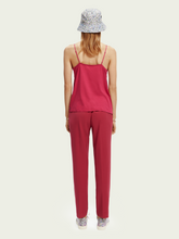 Load image into Gallery viewer, Scotch &amp; Soda Jersey V-neck Tank Top in Cherry Pie - FINAL SALE