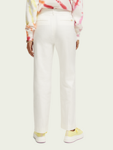 Load image into Gallery viewer, Scotch &amp; Soda Edie High Rise Wide Leg Pant in Off White - FINAL SALE